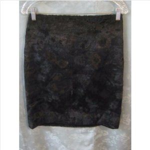 Linea T by Zapa Faux Fur Skirt